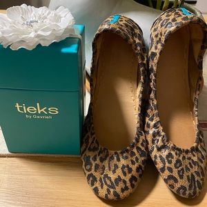 Tieks leopard print